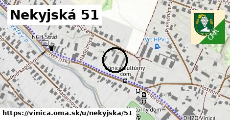 Nekyjská 51, Vinica