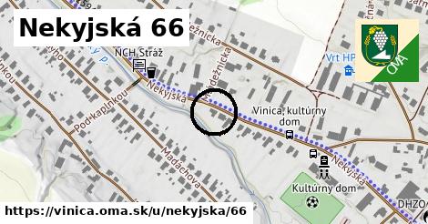 Nekyjská 66, Vinica