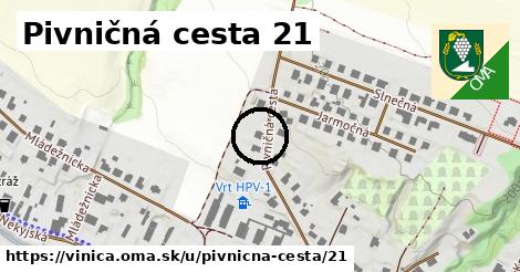 Pivničná cesta 21, Vinica