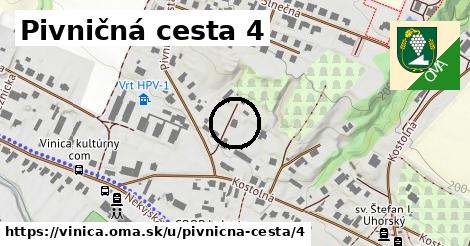 Pivničná cesta 4, Vinica