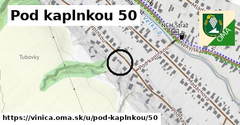 Pod kaplnkou 50, Vinica
