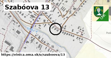 Szabóova 13, Vinica