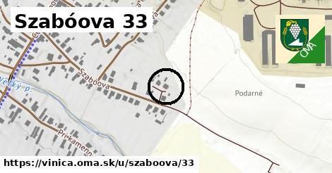 Szabóova 33, Vinica