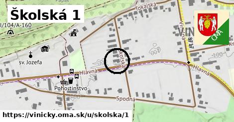 Školská 1, Viničky