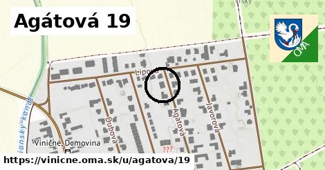 Agátová 19, Viničné