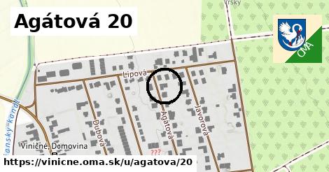 Agátová 20, Viničné