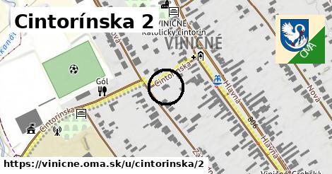 Cintorínska 2, Viničné