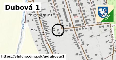 Dubová 1, Viničné