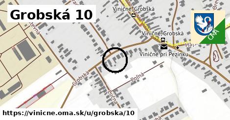 Grobská 10, Viničné