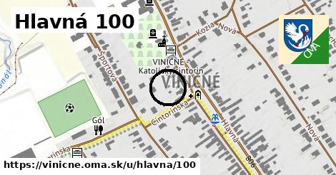 Hlavná 100, Viničné