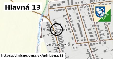 Hlavná 13, Viničné