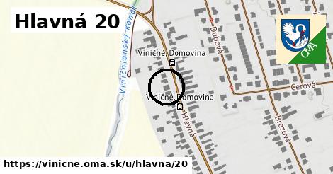 Hlavná 20, Viničné