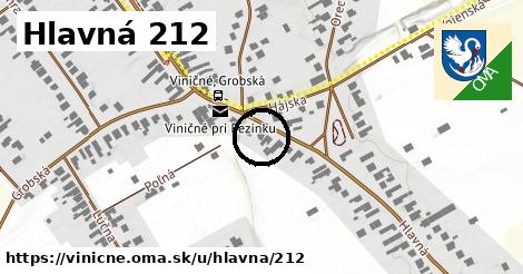 Hlavná 212, Viničné