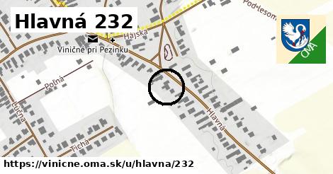 Hlavná 232, Viničné