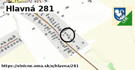 Hlavná 281, Viničné