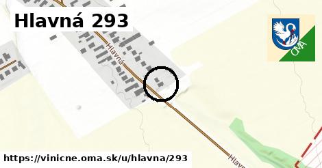 Hlavná 293, Viničné