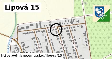 Lipová 15, Viničné