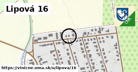 Lipová 16, Viničné