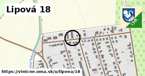 Lipová 18, Viničné