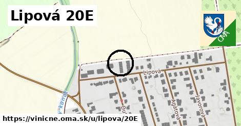 Lipová 20E, Viničné