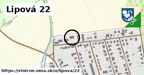 Lipová 22, Viničné
