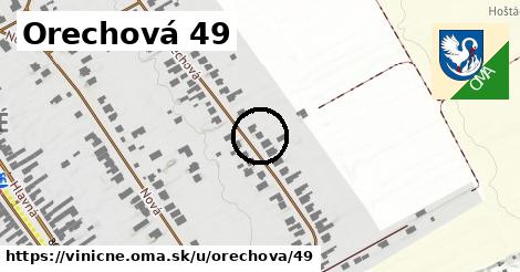 Orechová 49, Viničné