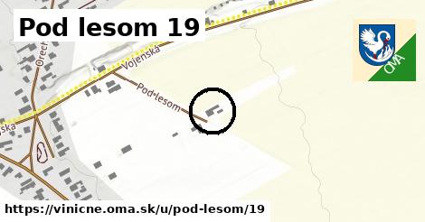 Pod lesom 19, Viničné