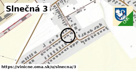 Slnečná 3, Viničné