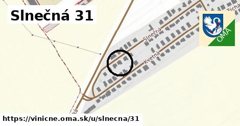 Slnečná 31, Viničné