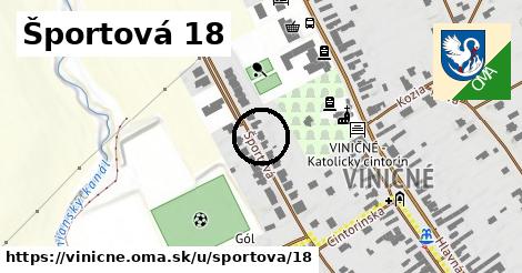 Športová 18, Viničné