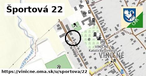 Športová 22, Viničné