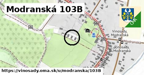 Modranská 103B, Vinosady