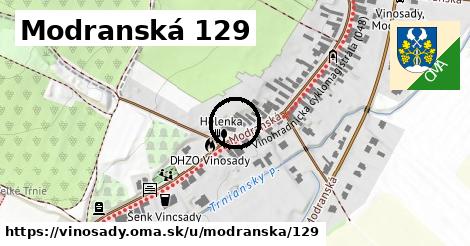 Modranská 129, Vinosady