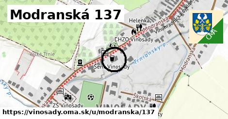 Modranská 137, Vinosady