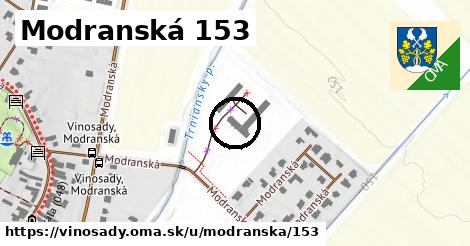 Modranská 153, Vinosady