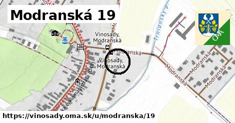 Modranská 19, Vinosady