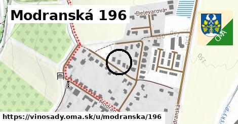 Modranská 196, Vinosady