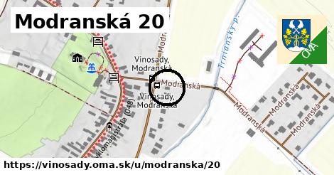 Modranská 20, Vinosady