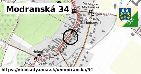 Modranská 34, Vinosady