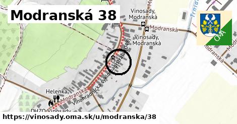 Modranská 38, Vinosady