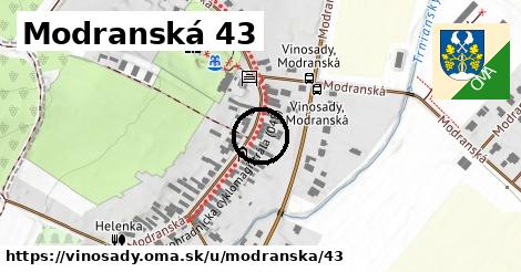 Modranská 43, Vinosady