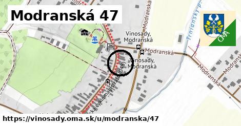 Modranská 47, Vinosady