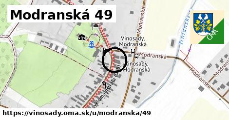 Modranská 49, Vinosady