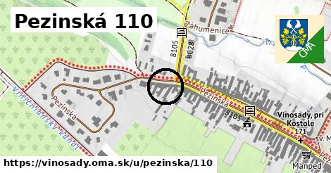 Pezinská 110, Vinosady