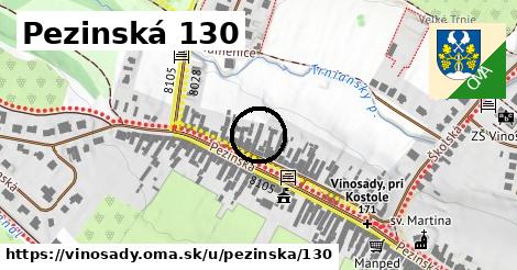Pezinská 130, Vinosady