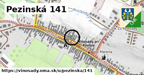 Pezinská 141, Vinosady