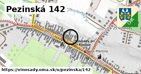 Pezinská 142, Vinosady