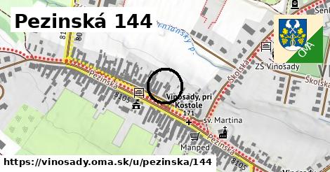 Pezinská 144, Vinosady