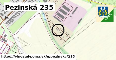 Pezinská 235, Vinosady