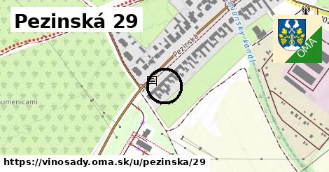Pezinská 29, Vinosady